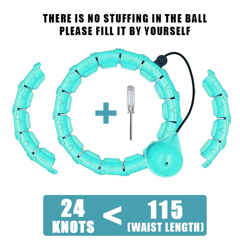 Infinity Fitness Hoop - DigitalDealHeaven 24 Bluegreen DigitalDealHeaven
