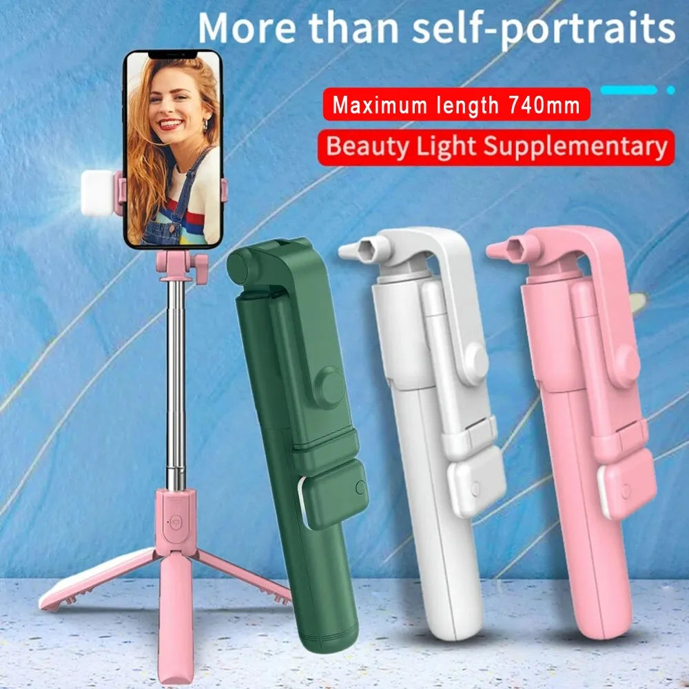 Bluetooth Selfie Tripod with Beauty Fill Light - DigitalDealHeaven DigitalDealHeaven