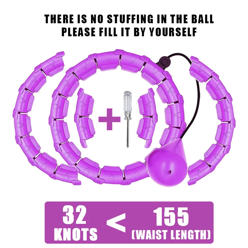 Infinity Fitness Hoop - DigitalDealHeaven 32 Purple DigitalDealHeaven