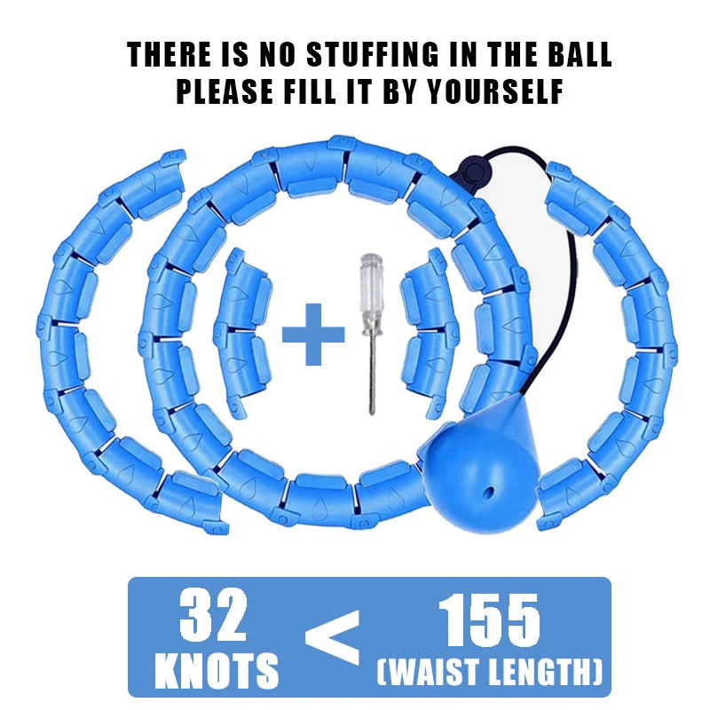 Infinity Fitness Hoop - DigitalDealHeaven 32 Blue DigitalDealHeaven