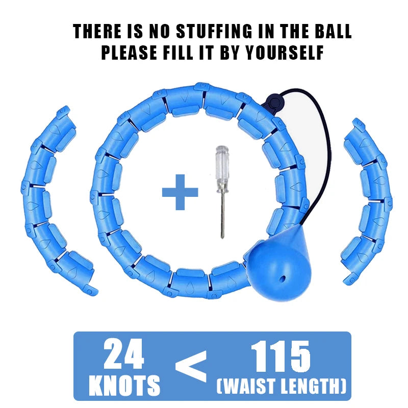 Infinity Fitness Hoop - DigitalDealHeaven 24 Blue DigitalDealHeaven