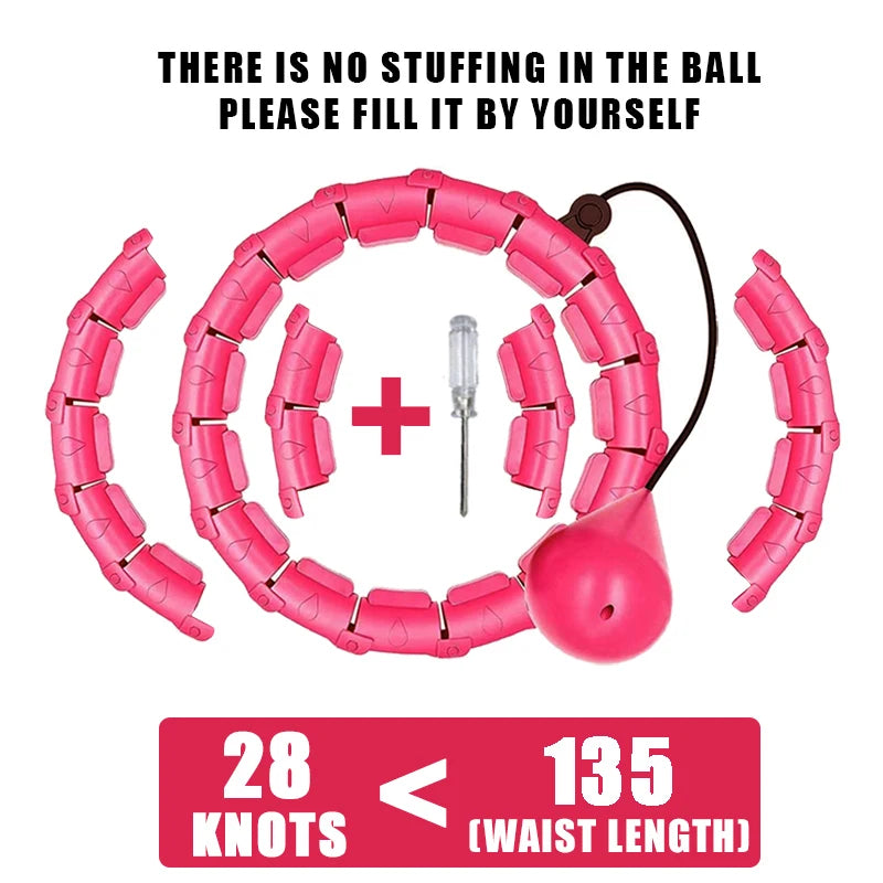 Infinity Fitness Hoop - DigitalDealHeaven 28 Pink DigitalDealHeaven
