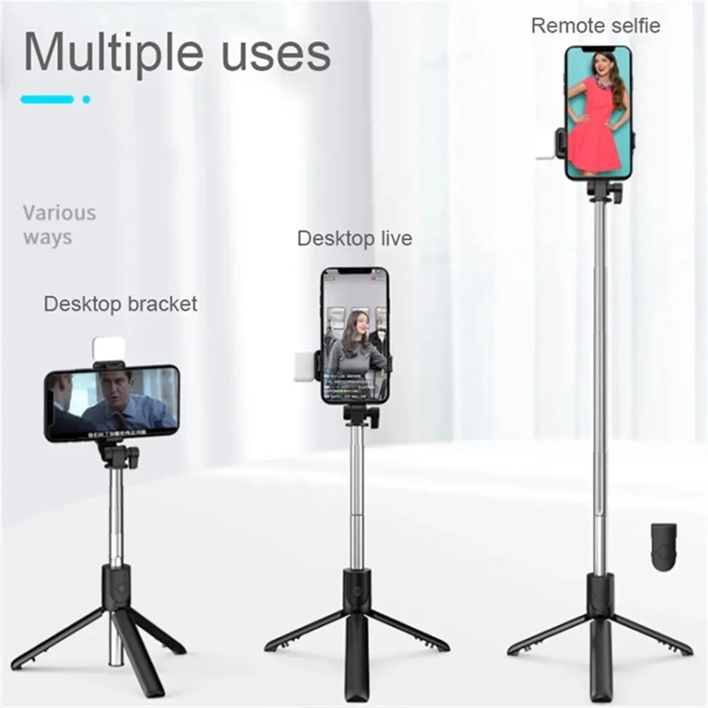 Bluetooth Selfie Tripod with Beauty Fill Light - DigitalDealHeaven DigitalDealHeaven