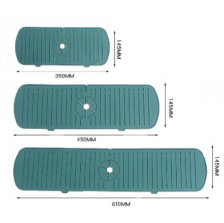 Kitchen Sink Silicone Splash Guard - DigitalDealHeaven Green / 35CM DigitalDealHeaven