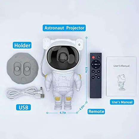 Galaxy Astronaut Projector - DigitalDealHeaven White DigitalDealHeaven