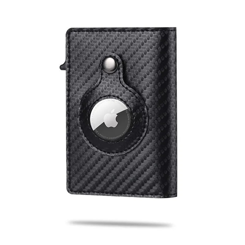 Apple Airtag Wallet Men Carbon Fiber Fashion ID Credit Card Holder Rfid - DigitalDealHeaven DigitalDealHeaven