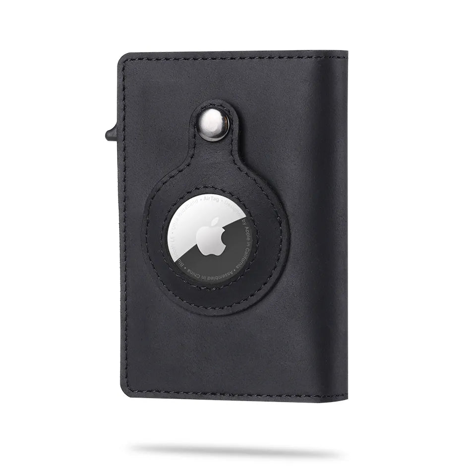 Apple Airtag Wallet Men Carbon Fiber Fashion ID Credit Card Holder Rfid - DigitalDealHeaven DigitalDealHeaven