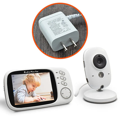 2.4G Wireless Video Baby Monitor with 3.2 Inches LCD - DigitalDealHeaven US Plug DigitalDealHeaven