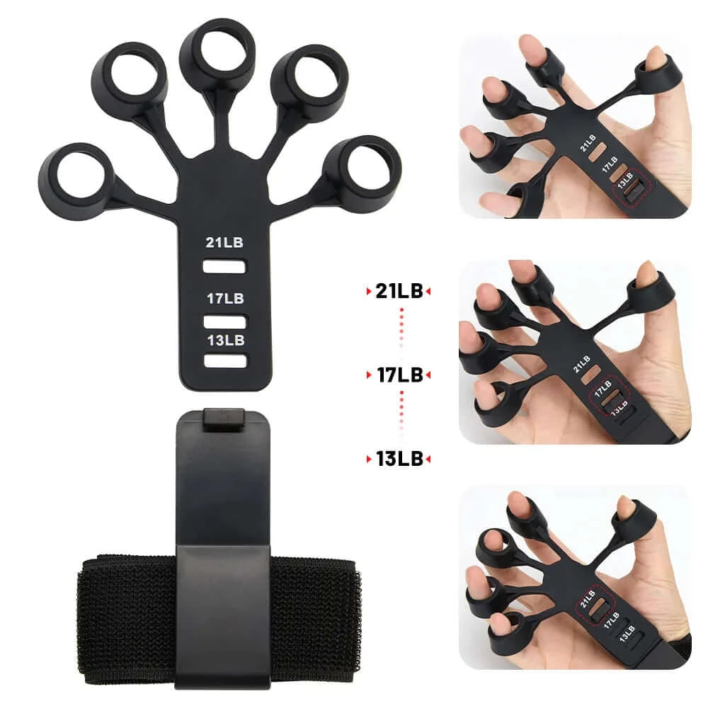 Finger Gripper Hand Strengthener - DigitalDealHeaven New type-black DigitalDealHeaven