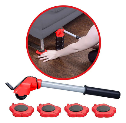 5-Piece Furniture Moving Transport Roller Set - DigitalDealHeaven DigitalDealHeaven