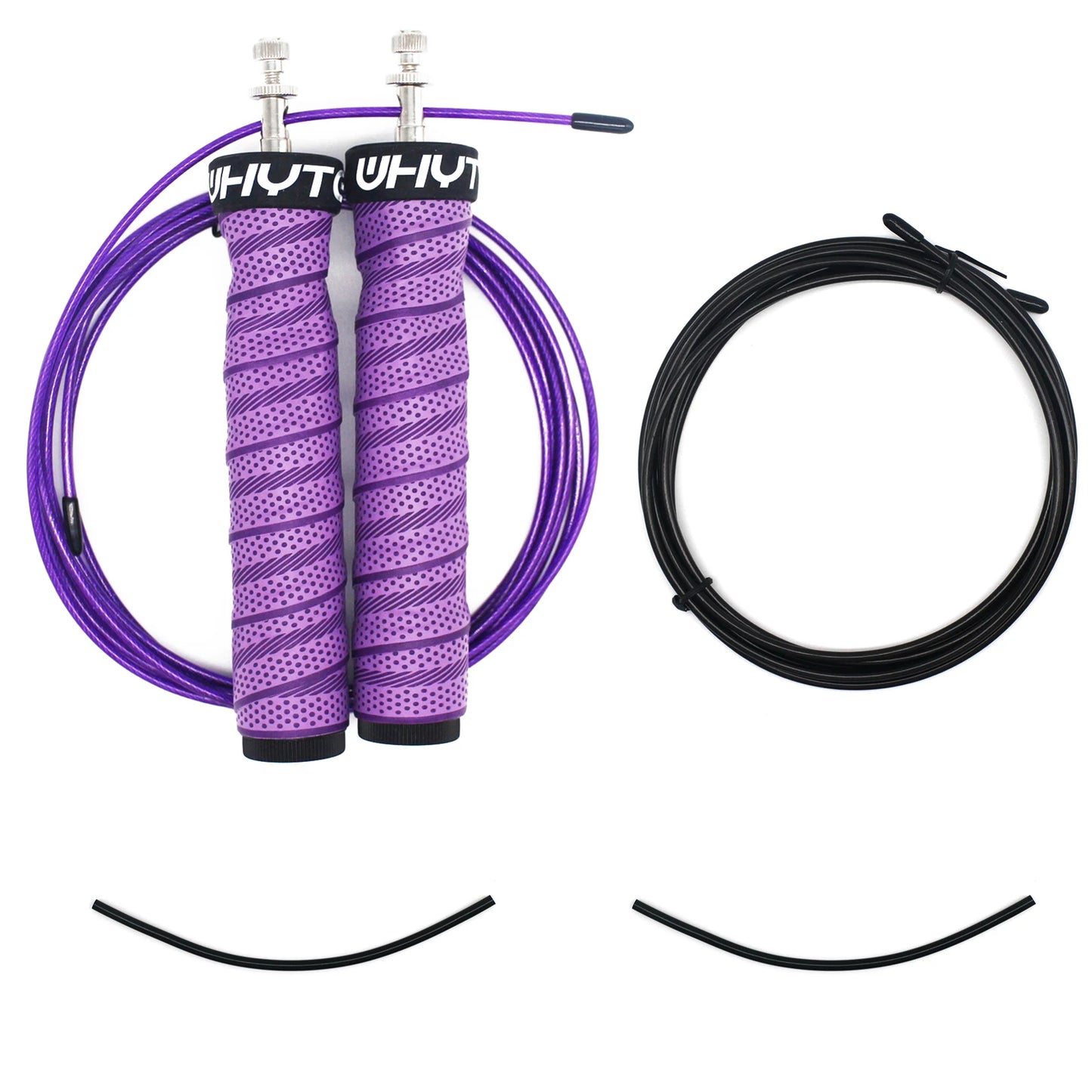 Speed Skipping Rope with Anti-Slip Handle - DigitalDealHeaven Purple-2 Rope DigitalDealHeaven