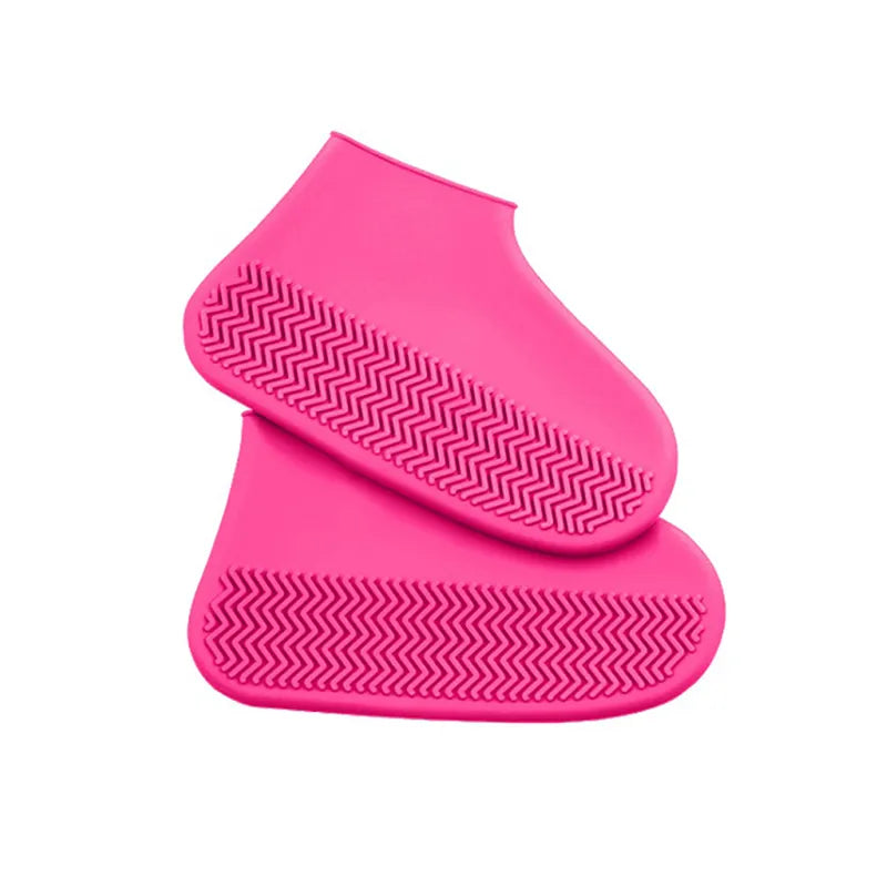 Waterproof Non-slip Silicone Reusable Shoe Cover - DigitalDealHeaven Pink / S 26-34 DigitalDealHeaven