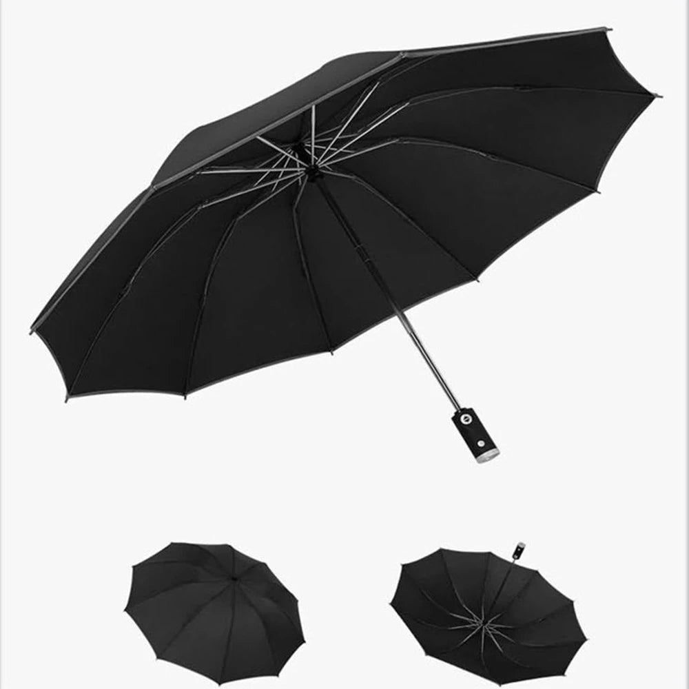 LED Automatic Umbrella Reflective Stripe - DigitalDealHeaven DigitalDealHeaven