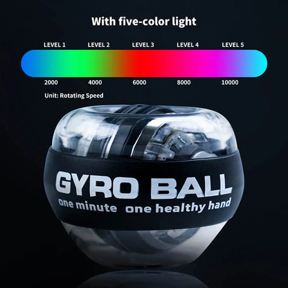 Wrist Power Trainer Ball - DigitalDealHeaven With 5-color light DigitalDealHeaven