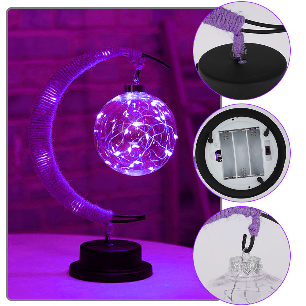 LunaGlow Moon Lamp - DigitalDealHeaven Purple DigitalDealHeaven