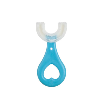 Children 360 Degree U-shaped Silicone Toothbrush - DigitalDealHeaven Blue 2-6T DigitalDealHeaven