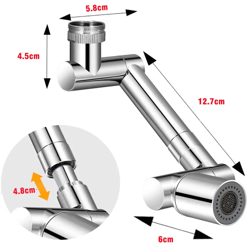 Rotatable Metal Bathroom Tap - DigitalDealHeaven DigitalDealHeaven