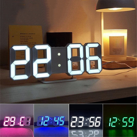 3D LED Digital Clock - DigitalDealHeaven DigitalDealHeaven