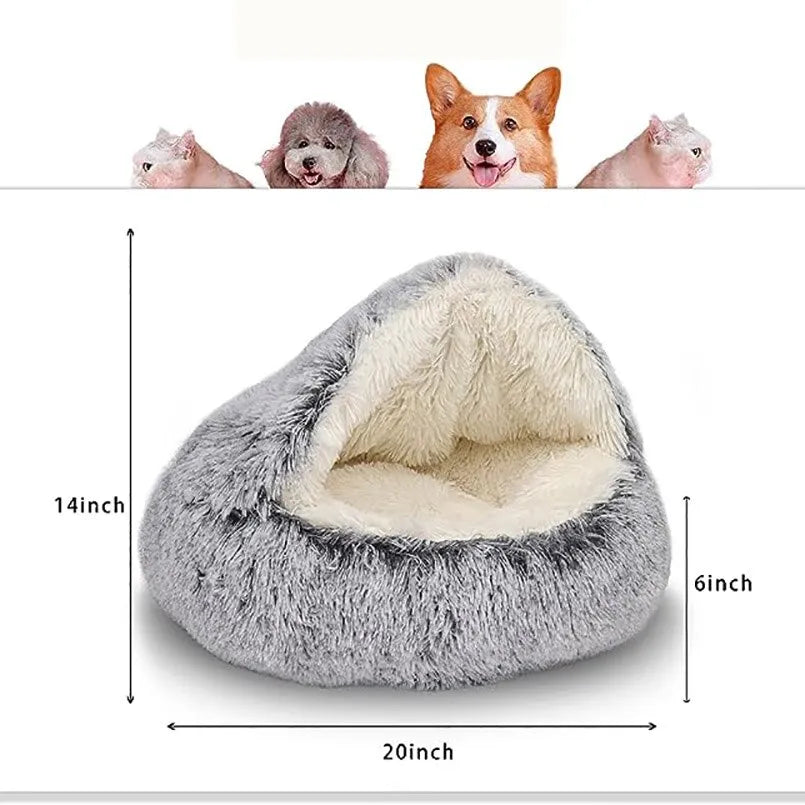 Cat and Dog 2 in 1 Sleeping Bag Nest for Small Dogs - DigitalDealHeaven DigitalDealHeaven