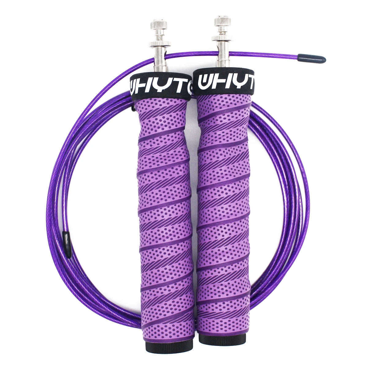 Speed Skipping Rope with Anti-Slip Handle - DigitalDealHeaven Purple DigitalDealHeaven