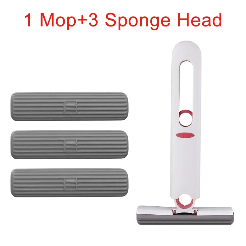 Mini Squeeze Mop - DigitalDealHeaven 1Mop and 3Head DigitalDealHeaven