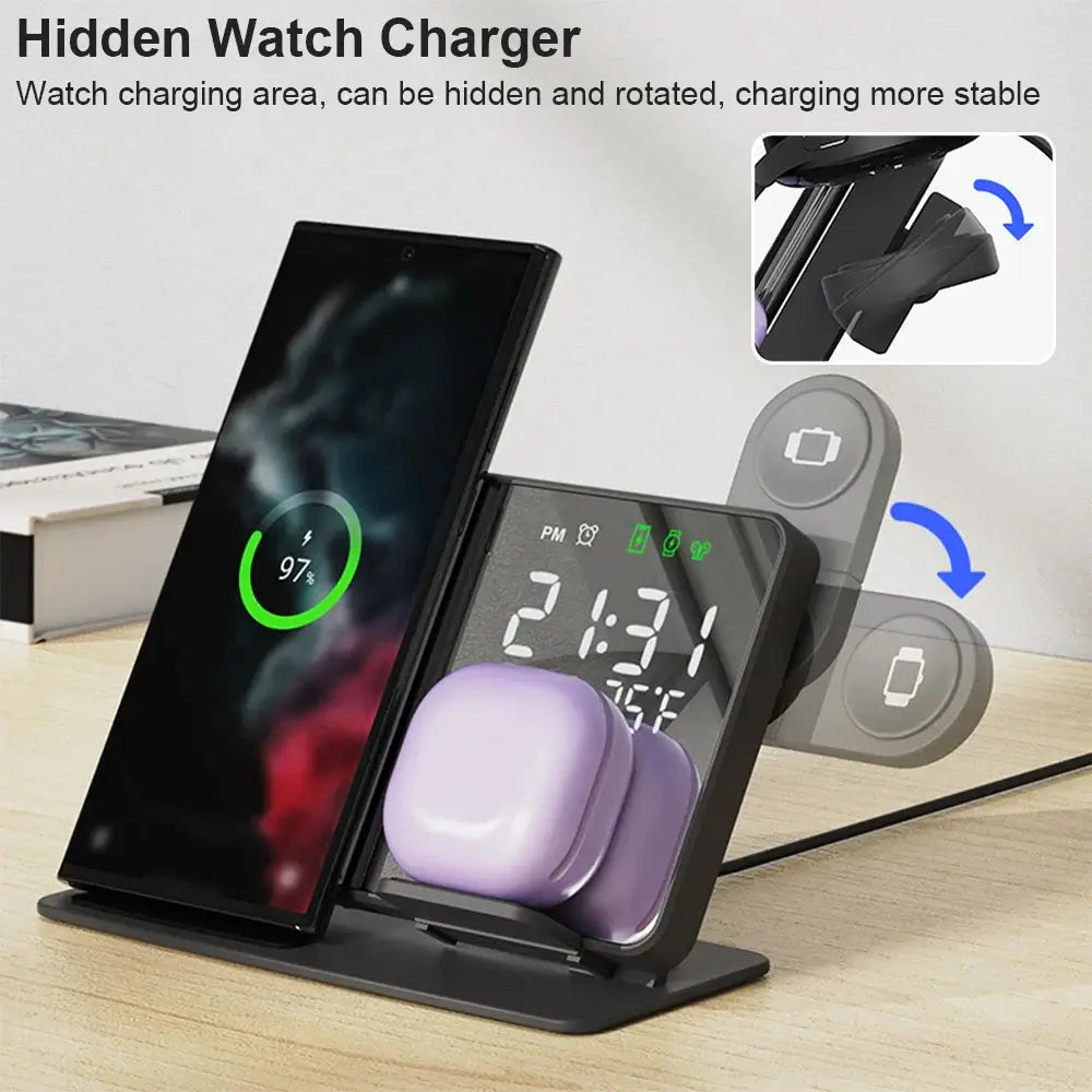 Samsung Galaxy 4 in 1 Wireless Charger - DigitalDealHeaven DigitalDealHeaven