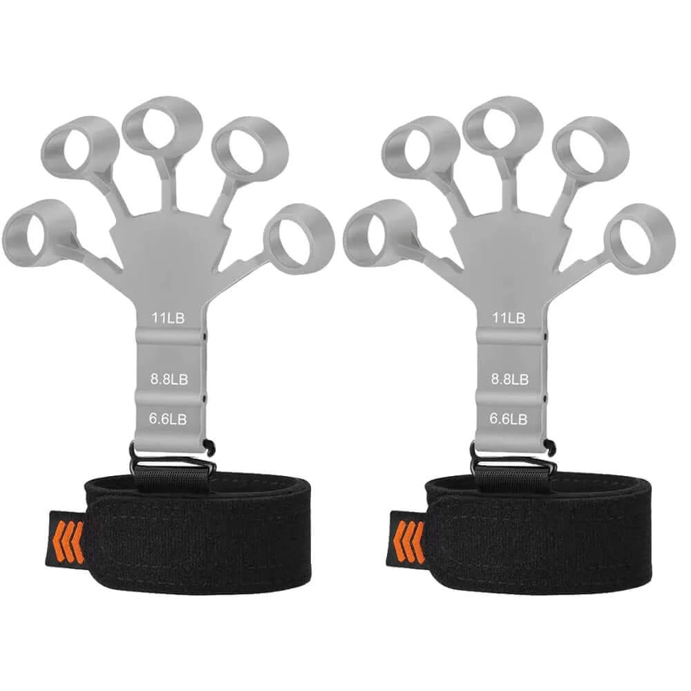 Finger Gripper Hand Strengthener - DigitalDealHeaven 2pcs grey DigitalDealHeaven