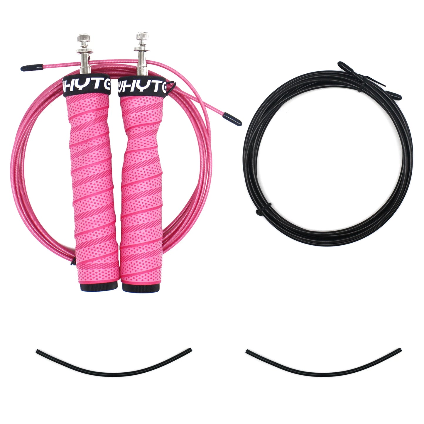 Speed Skipping Rope with Anti-Slip Handle - DigitalDealHeaven Pink-2 Rope DigitalDealHeaven