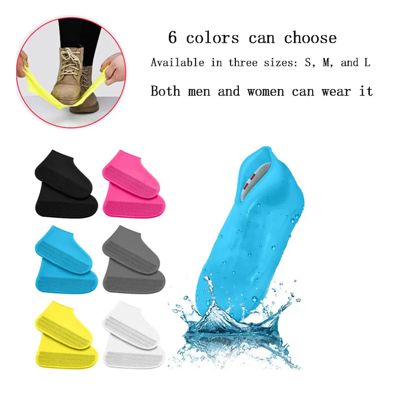 Waterproof Non-slip Silicone Reusable Shoe Cover - DigitalDealHeaven DigitalDealHeaven