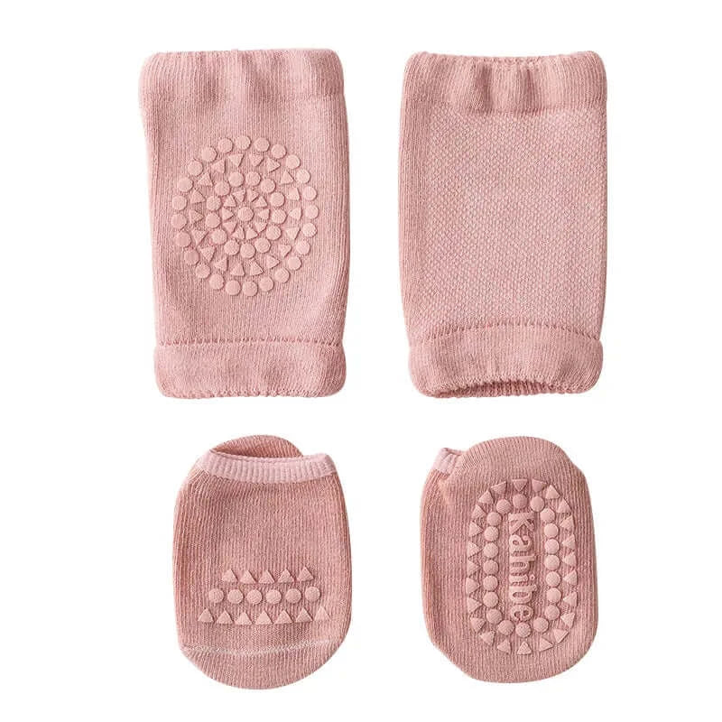 Anti Slip Baby Knee Pads Socks Set - DigitalDealHeaven DigitalDealHeaven