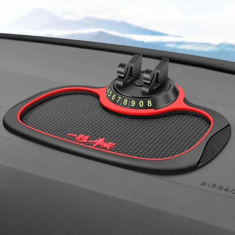 Multi-Functional Car Anti-Slip Mat & Phone Holder - DigitalDealHeaven Red edge DigitalDealHeaven