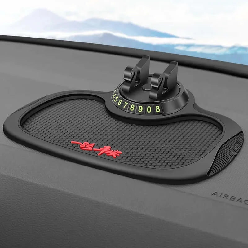 Multi-Functional Car Anti-Slip Mat & Phone Holder - DigitalDealHeaven Black edge DigitalDealHeaven