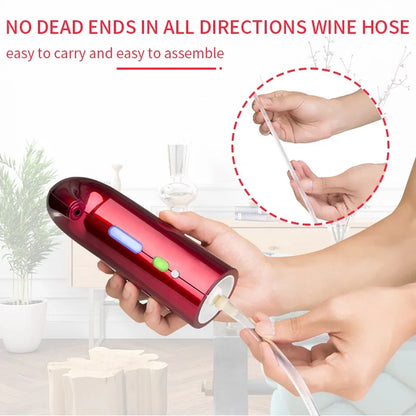 Wine Decanter Dispenser Pump Automatic USB Rechargeable - DigitalDealHeaven DigitalDealHeaven