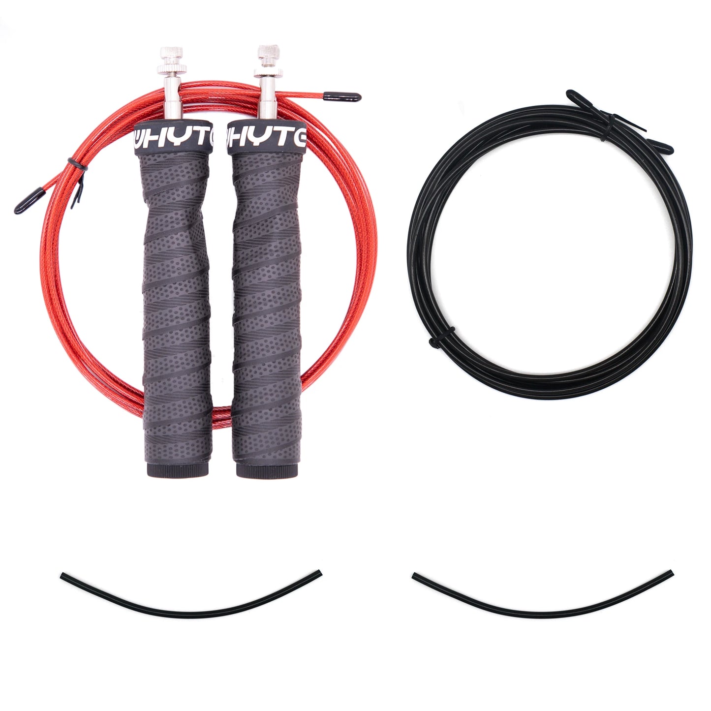 Speed Skipping Rope with Anti-Slip Handle - DigitalDealHeaven Black-2 Rope DigitalDealHeaven