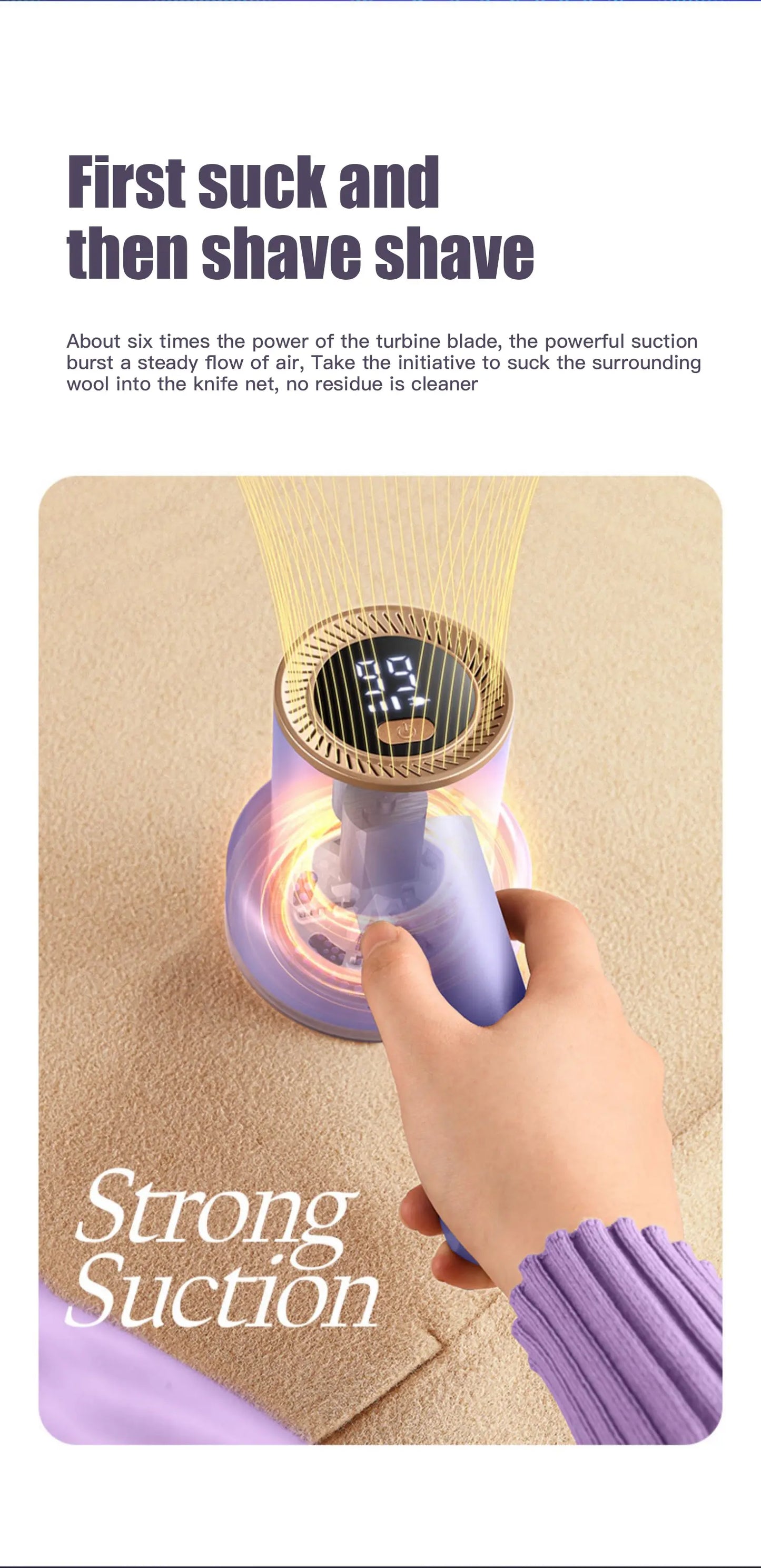 Electric Lint Remover with LED Digital Display - DigitalDealHeaven DigitalDealHeaven