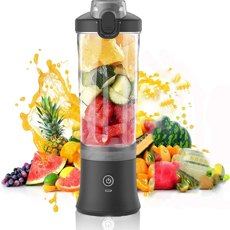 Smoothie Mini Blender - DigitalDealHeaven Black DigitalDealHeaven