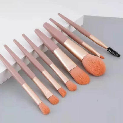 8 Pcs Cosmetics Foundation Blending Makeup Brush - DigitalDealHeaven DigitalDealHeaven