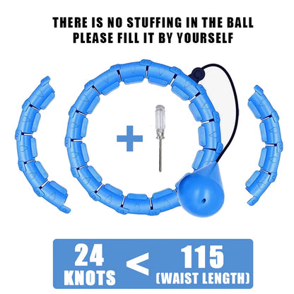 Infinity Fitness Hoop - DigitalDealHeaven 24 Blue DigitalDealHeaven