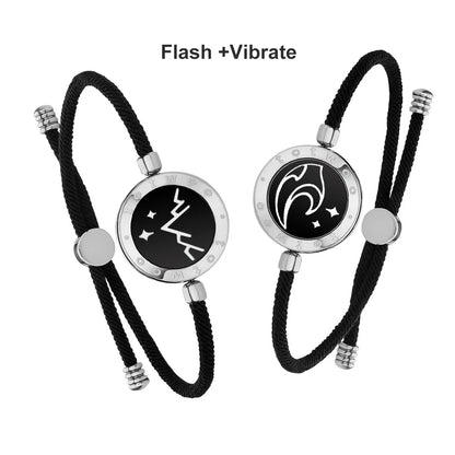 Long-Distance Touch Bracelets - DigitalDealHeaven Sliver and Sliver DigitalDealHeaven