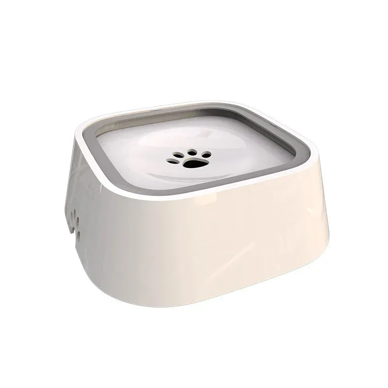 Dog Drinking Water Bowl - DigitalDealHeaven White DigitalDealHeaven