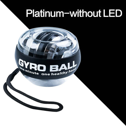 Wrist Power Trainer Ball - DigitalDealHeaven Platinum-without LED DigitalDealHeaven