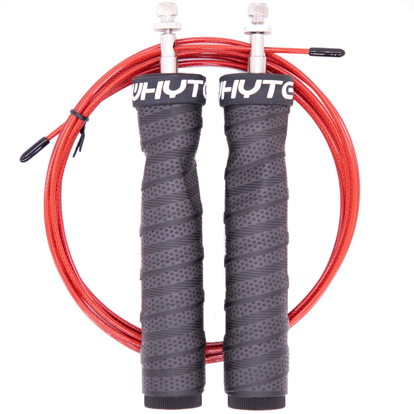 Speed Skipping Rope with Anti-Slip Handle - DigitalDealHeaven Black DigitalDealHeaven