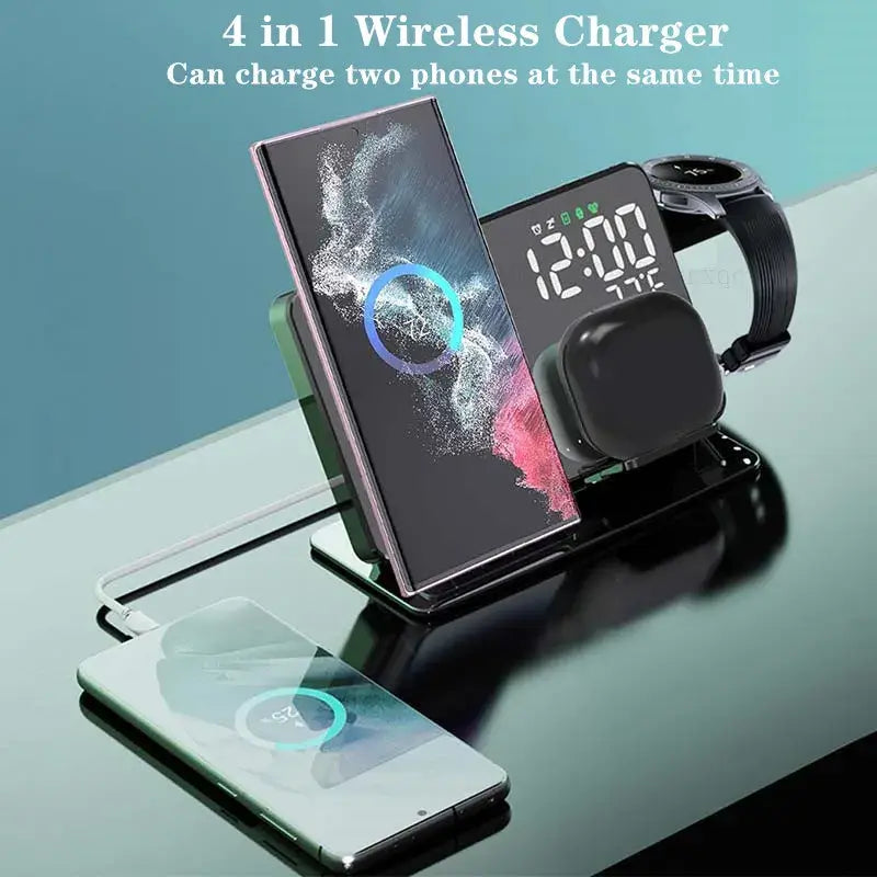 Samsung Galaxy 4 in 1 Wireless Charger - DigitalDealHeaven DigitalDealHeaven