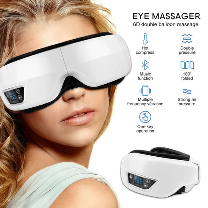 Eye Massager 6D Smart Airbag Vibration Eye Care - DigitalDealHeaven DigitalDealHeaven