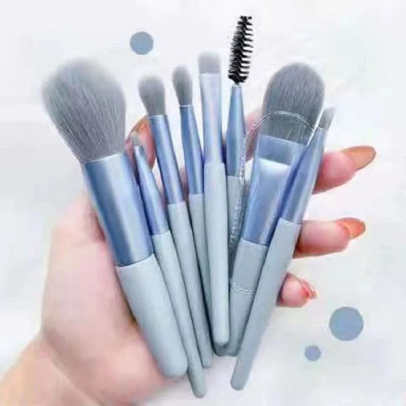 8 Pcs Cosmetics Foundation Blending Makeup Brush - DigitalDealHeaven DigitalDealHeaven