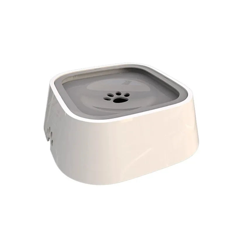 Dog Drinking Water Bowl - DigitalDealHeaven Grey DigitalDealHeaven