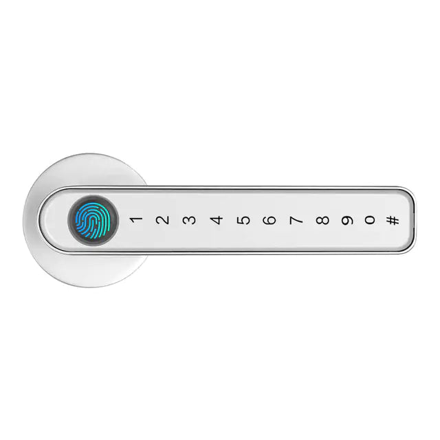 Secure Touch Elite Fingerprint Door-lock - DigitalDealHeaven Silver APP DigitalDealHeaven