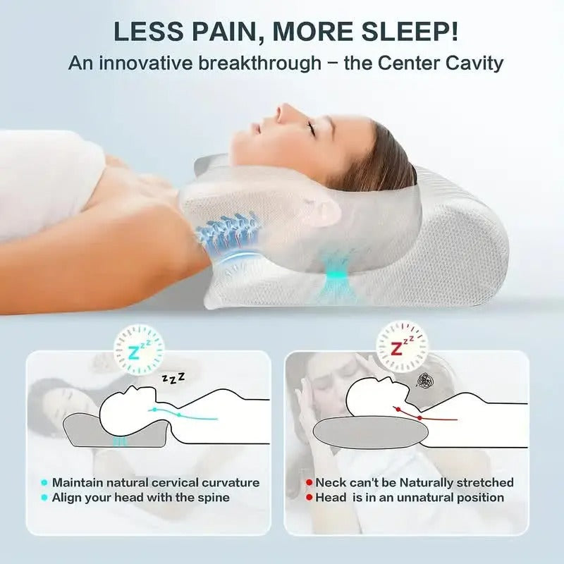 Butterfly Sleep Memory Neck Pillow - DigitalDealHeaven DigitalDealHeaven