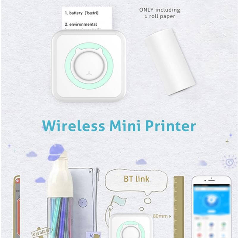 Mini Instant Sticker Printer - DigitalDealHeaven DigitalDealHeaven